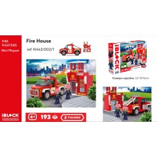 Конструктор "IBlock Junior" Fire 193дет.,в кор.-ці,32х5х21,5см №KH43/002/1(12)(24) КІ