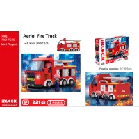 Конструктор "IBlock Junior" Fire 221дет.,в кор.-ці,32х5х21,5см №KH43/002/3(12)(24) КІ