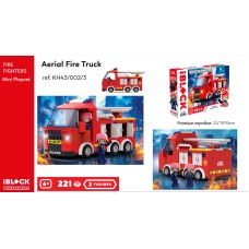 Конструктор "IBlock Junior" Fire 221дет.,в кор.-ці,32х5х21,5см №KH43/002/3(12)(24) КІ