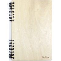 Блокнот 18х13см дерев. 40арк. "Горіх"/Breidon/