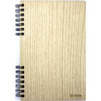 Блокнот 18х13см дерев. 40арк. "Канадський дуб"/Breidon/