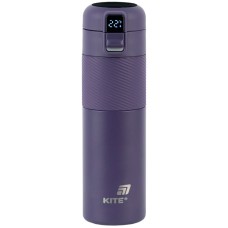 Термос метал. 0,45л "Kite" фіолетовий, з датчиком темп. №K25-1227-3