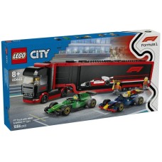Конструктор "LEGO" City Вантажівка F1® з автомобілями RB20 та AMR24 №60445(3)