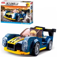 Конструктор Sluban Машина, фігурка, 154 деталі в коробці 23,5х19х4,5 см (60) М38-B0673