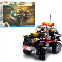 Конструктор Sluban Джип, фигурка, 158 деталей в коробке 23,5х19х4,5 см (60) M38-B0663D