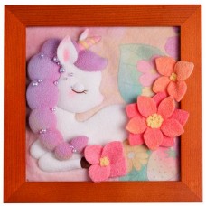 Набір для творч.: набір для валяння,картина,рамка,в пакеті,24х25х5см №YG0252(40)