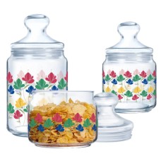 Набір банок для сип. прод. скло "Luminarc. FLUURY " 3шт 0,5/0,75/1л №X1070/2540(5)