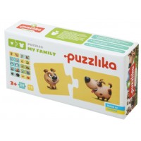 Пазлы Puzzlika Моя семья 20 элементов в тубусе 13531