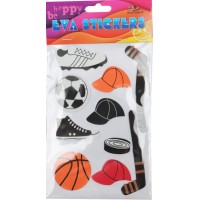 Наліпка EVA "Подарунки" 11,5х18см №158117/Мандарин/(1)(24)