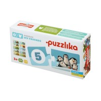 Пазлы Puzzlika Мои друзья 20 элементов в тубусе 13005