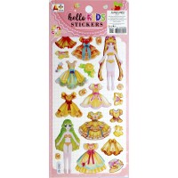 Наліпки мікс №762763ML(12)