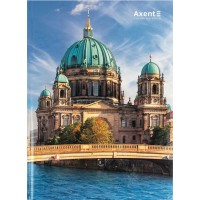 Книга-канц. А4 96арк. кліт. тв. обкл. "City. Berlin" №8425-6-A/Axent/(10)