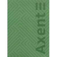 Книга-канц. А4 96арк. кліт. тв. обкл. "Pattern" зелена №8425-1-A/Axent/(10)