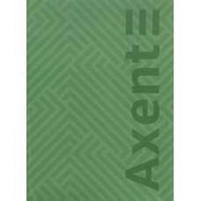 Книга-канц. А4 96арк. кліт. тв. обкл. "Pattern" зелена №8425-1-A/Axent/(10)