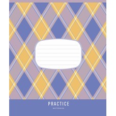 Зошит 18арк. лін. Star "Practice notebook" ВД-лак №018-3645L(25)(250)