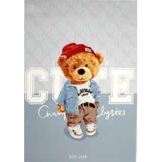 Блокнот А6 50арк. кліт. карт. "Student" №A6-GB-050-833K/Школярик/(10)(240)