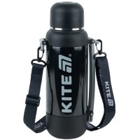 Термос метал. 1,2л "Kite" чорний №K25-1225-1