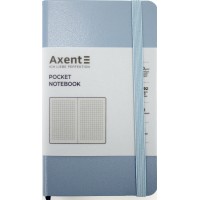Блокнот А6 96арк. кліт. тв. обкл. "Partner" сіра №8301-62-A/Axent/(18)