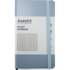 Блокнот А6 96арк. кліт. тв. обкл. "Partner" сіра №8301-62-A/Axent/(18)