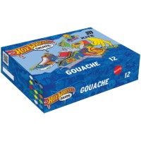 Гуаш "Kite" 12кольор. 20мл №HW25-063 "Hot Wheels Skate" (12)