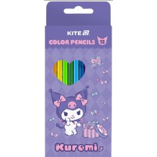 Олівці кольор. 12 кольор. "Kite" №HK25-051-2 Kuromi-2 (12)(240)