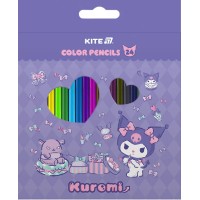 Олівці кольор. 24 кольор. "Kite" №HK25-055 Kuromi (6)(120)