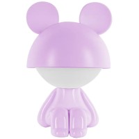 Світильник-нічник LED на акум. Cute Mouse фіолетовий №K25-316-2-5(18)