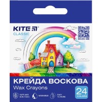 Крейда воск. "Kite" №K-1070 24кольор. Classic(12)