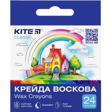 Крейда воск. "Kite" №K-1070 24кольор. Classic(12)