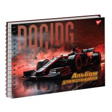 Альбом для малюв. на пруж. 40/100 А4 "Racing" виб.гібрід.лак №130575/Yes/(3)(39)