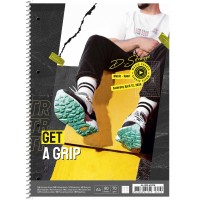 Коледж-блок А4+ 80арк. лін. Уф-лак №A4-080-6520L/Школярик/(4)(36)