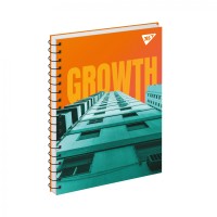 Блокнот пруж. А5 80арк. кліт. Motivation №151973/Yes/(3)(60)