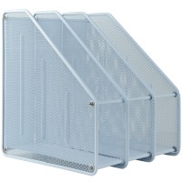 Лоток вертик. "Axent" 3-в-1,метал. №2128-21 білий(10)