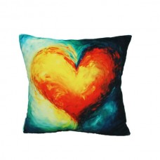 М'яка ігр. "Подушка з принтом Гаряче серце 1" 28х10х28 №00387-5(5)