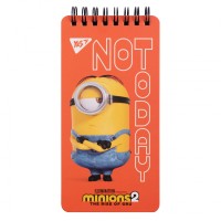 Блокнот пруж. верх. подв. В7 60арк. лін. Minions №151769/Yes/(30)(60)