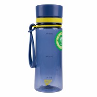 Пляшка для води пласт. "Yes" Fusion 400мл блакитна №708317(25)
