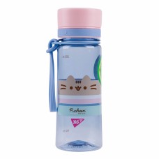 Пляшка для води пласт. "Yes" Pusheen 400мл блакитна №708319(25)