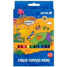 Фломастери "Kite" 10кольор. Hot Wheels Skate №HW25-455(24)(192)