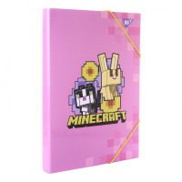 Папка для праці А4 "Yes" №500248 "Minecraft Spring" картон.(20)