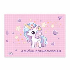 Альбом для малюв. на скобі 12/100 А4 з перфор. Pets №130601/Yes/(8)(192)