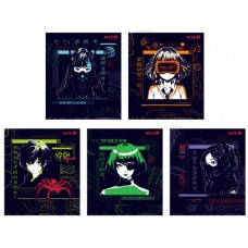 Зошит 24арк. кліт. "Kite" гібр. лак +УФ лак Anime №K25-238-1(20)(320)