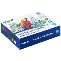 Набір акрил. фарб "Kite" 12кольор. 20мл №K-275 Creative(12)
