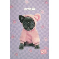 Блокнот А5 50арк. кліт. тв. обкл. Studio Pets №SP25-194 /Kite/(10)