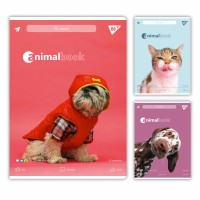 Зошит А4 48арк. кліт. "Animalbook" №682002/Yes/(3)(60)