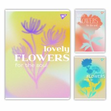 Зошит А4 48арк. кліт. "Lovely flowers" №682012/Yes/(3)(60)