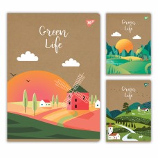 Зошит А4 48арк. кліт. "Green life" №681999/Yes/(3)(60)