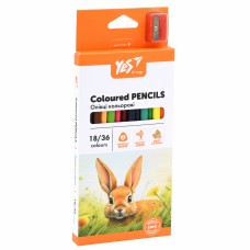 Олівці кольор. 18/36 кольор. "Yes" №290752 O'range Line з точилкою(8)(160)