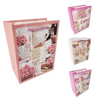 Пакет подарунковий папер. 18х23х10см 3D №514-S/461682/Leader/(12)