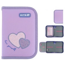 Пенал "Kite" Sweetheart 1від.,б/н,з 1 відворотом №K25-621-1(48)