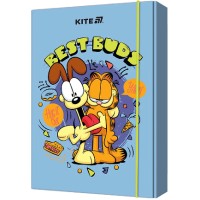 Папка для зош. В5 "Kite" №GF25-210 Garfield на рез. картон(10)(40)